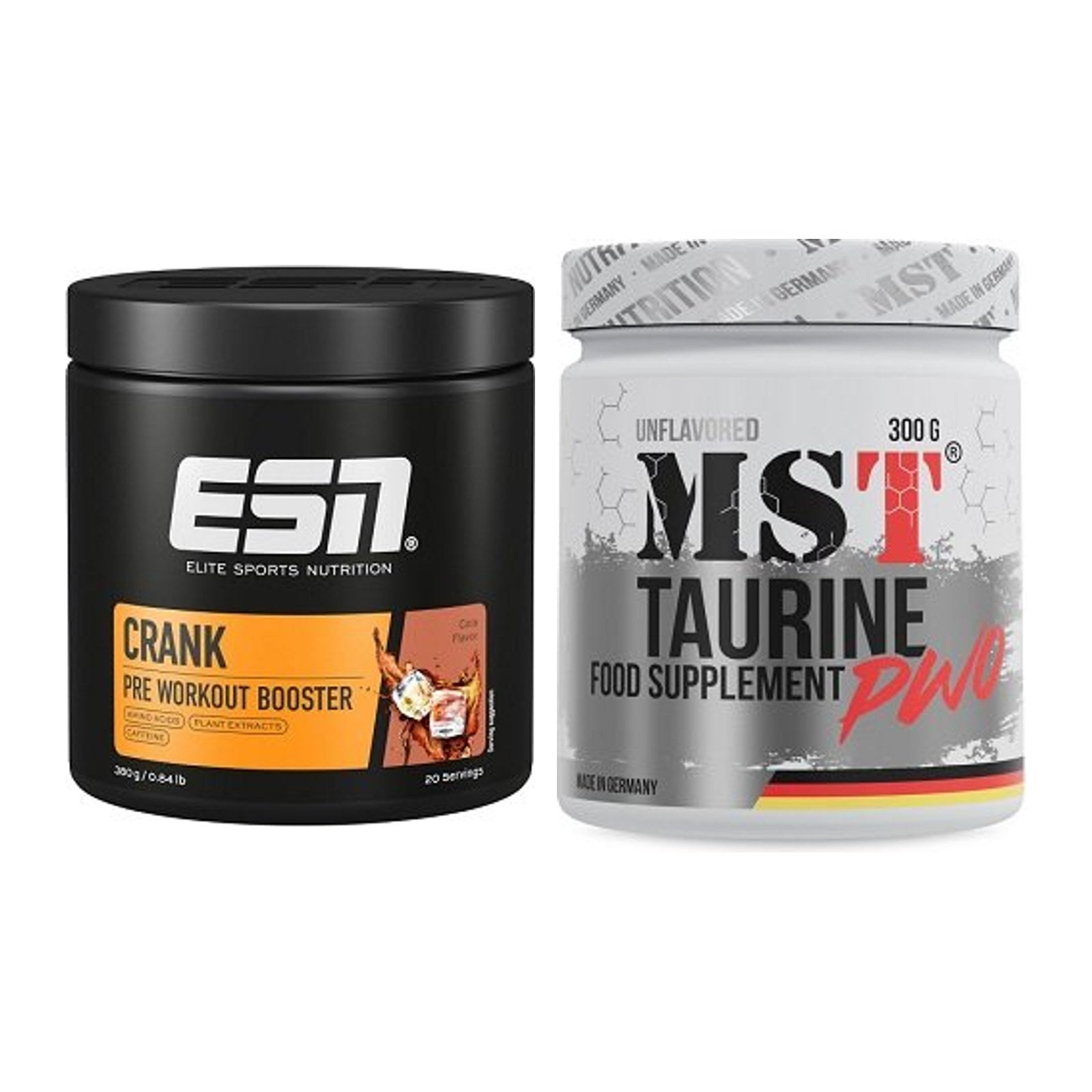 Trainings-Set: ESN Crank Booster + MST Taurine – alle enthaltenen Artikel