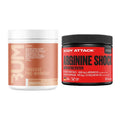 Trainings-Set: RAW Nutrition CBUM Thavage + Body Attack Arginine Shock – alle enthaltenen Artikel