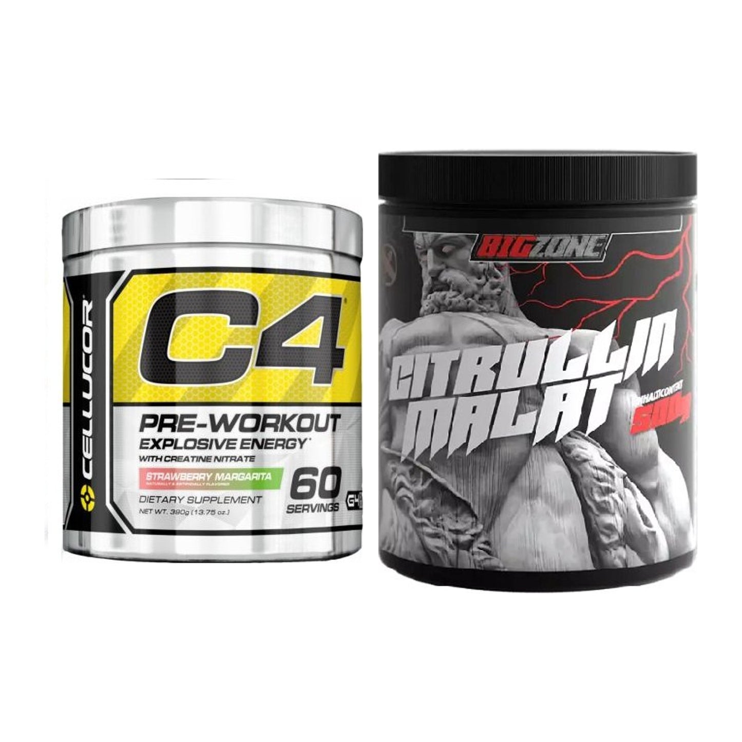 Trainings-Set: Cellucor C4 Original 60 + Big Zone Citrullin Malat – alle enthaltenen Artikel