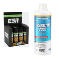 Trainings-Set: ESN Crank Pump Shot + Body Attack L-Carnitine Liquid – alle enthaltenen Artikel