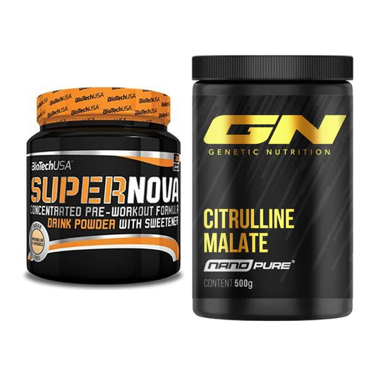 Trainings-Set: BioTech Supernova + GN Citrulline Malate – alle enthaltenen Artikel