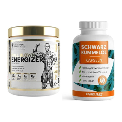Trainings-Set: Kevin Levrone Full Blown + ProFuel Schwarzkümmelöl – alle enthaltenen Artikel