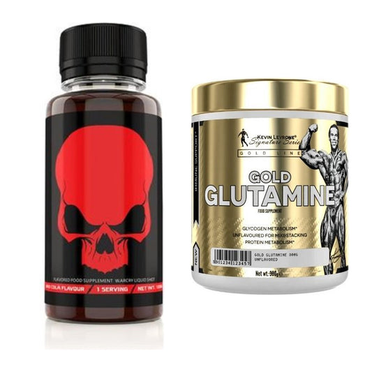 Trainings-Set: Genius Nutrition Warcry + Kevin Levrone GOLD – alle enthaltenen Artikel