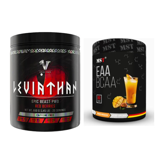 Trainings-Set: Viking Power Leviathan Hardcore + MST EAA & BCAA – alle enthaltenen Artikel