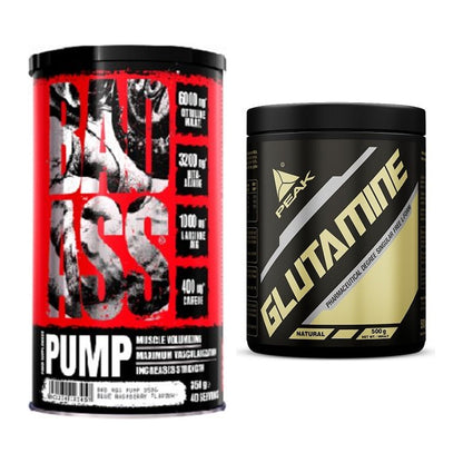 Trainings-Set: BAD ASS Pump + Peak Glutamin – alle enthaltenen Artikel