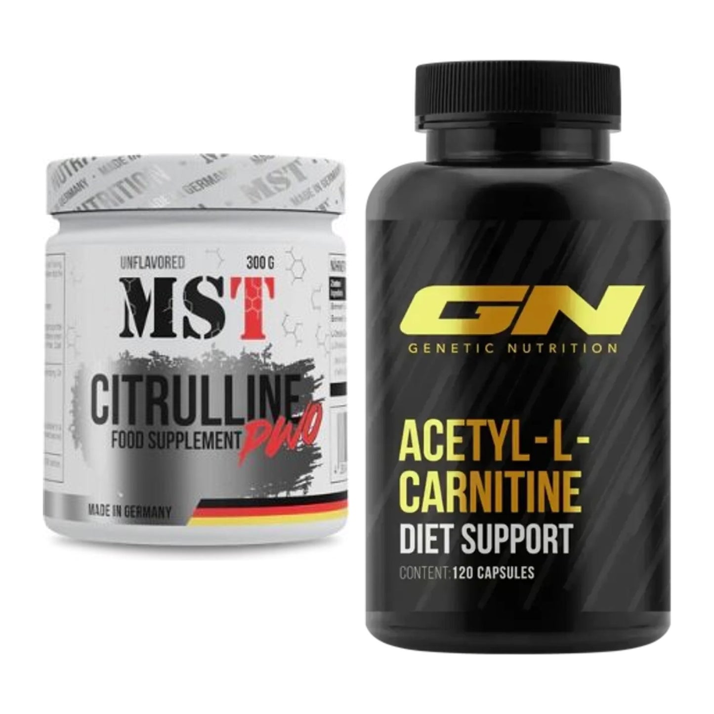 Trainings-Set: MST Citrulline Malat 300g + GN Acetyl L-Carnitin – alle enthaltenen Artikel