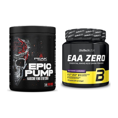 Trainings-Set: Peak EPIC Pump + BioTech EAA Zero – alle enthaltenen Artikel