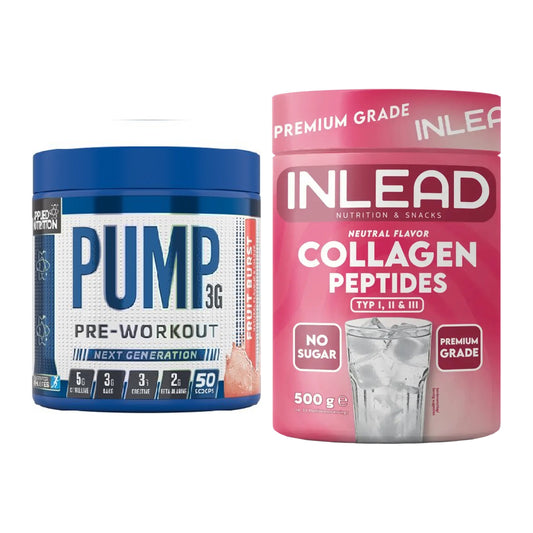 Trainings-Set: Applied Nutrition Pump + INLEAD Collagen Peptides – alle enthaltenen Artikel