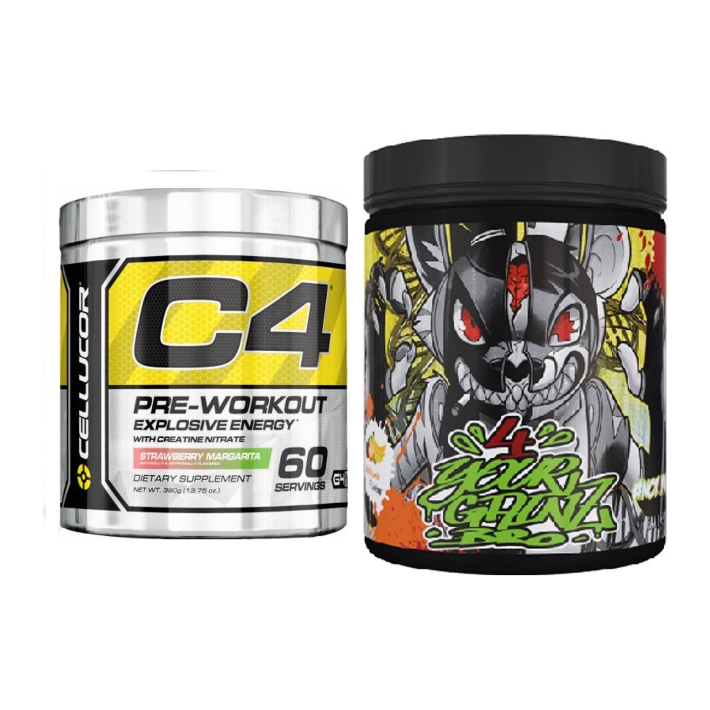 Trainings-Set: Cellucor C4 Original 60 + BPS-Pharma EAA´s 4Your – alle enthaltenen Artikel