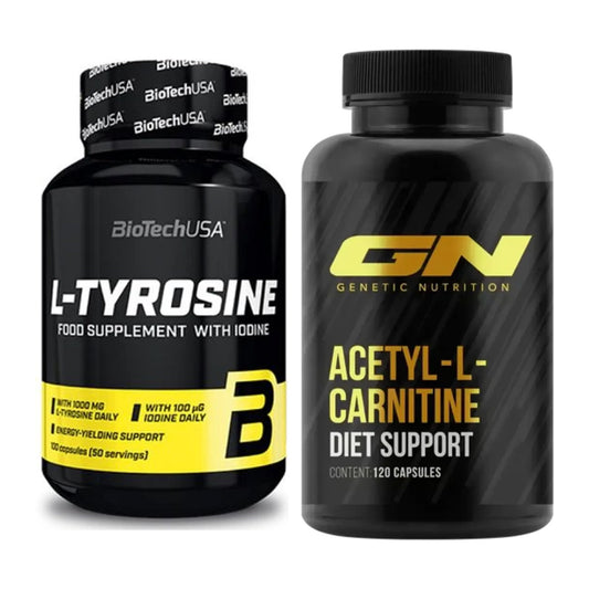 Trainings-Set: BioTech Tyrosine + GN Acetyl L-Carnitin – alle enthaltenen Artikel