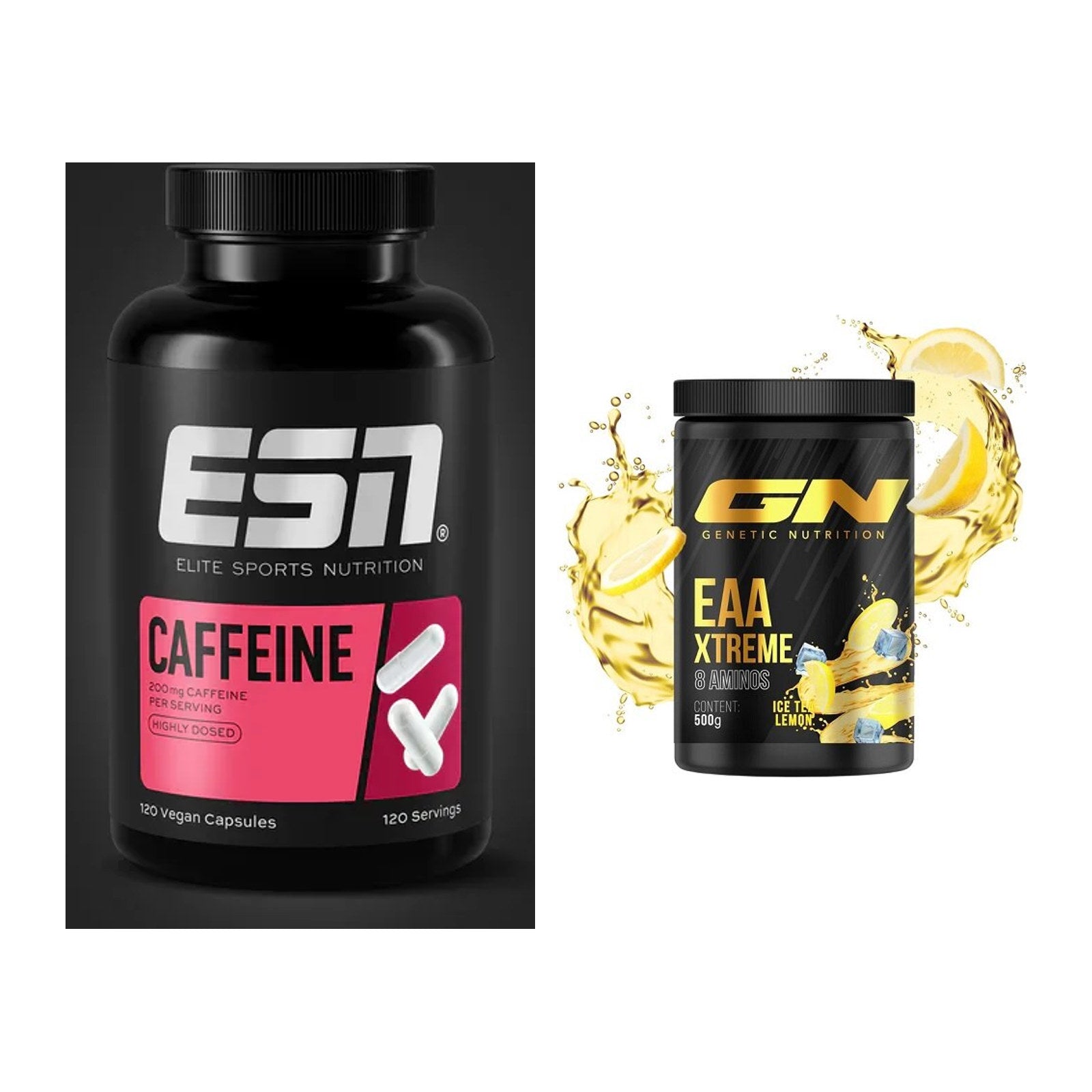 Trainings-Set: ESN Caffeine Caps + GN EAA Xtreme – alle enthaltenen Artikel
