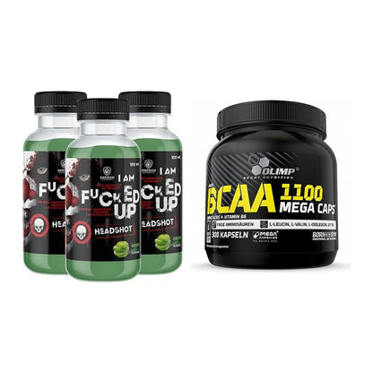 Trainings-Set: Swedish Supplements Fucked Up + Olimp BCAA Mega Caps – alle enthaltenen Artikel