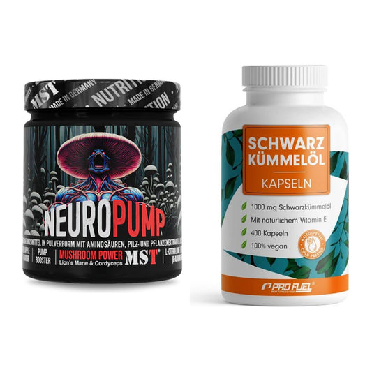Trainings-Set: MST NeuroPump + ProFuel Schwarzkümmelöl – alle enthaltenen Artikel