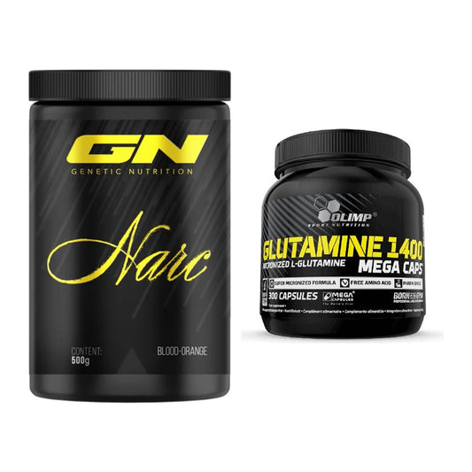 Trainings-Set: GN Narc + Olimp L-Glutamine Mega Caps – alle enthaltenen Artikel