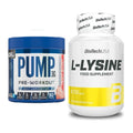 Trainings-Set: Applied Nutrition Pump + BioTech L-Lysine – alle enthaltenen Artikel