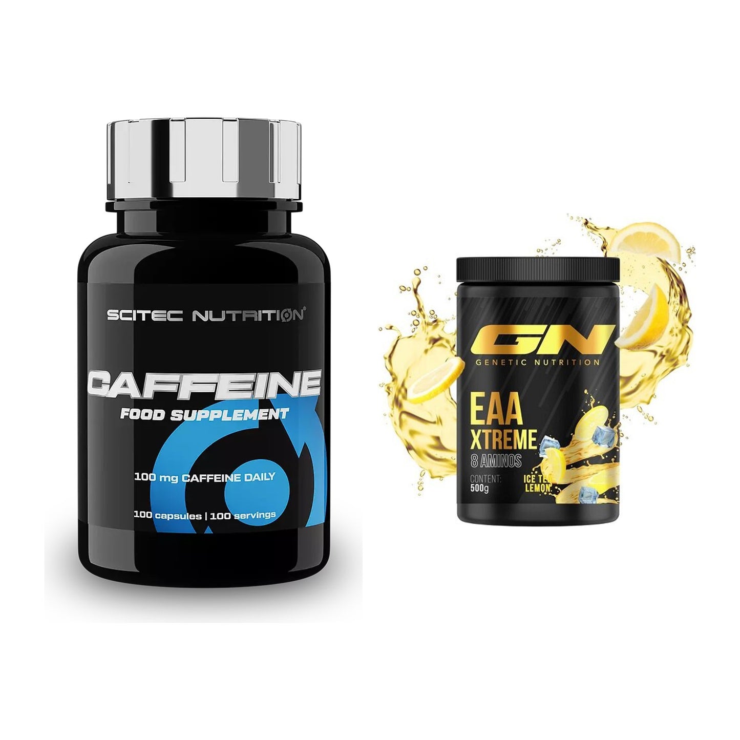 Trainings-Set: Scitec Caffeine + GN EAA Xtreme – alle enthaltenen Artikel