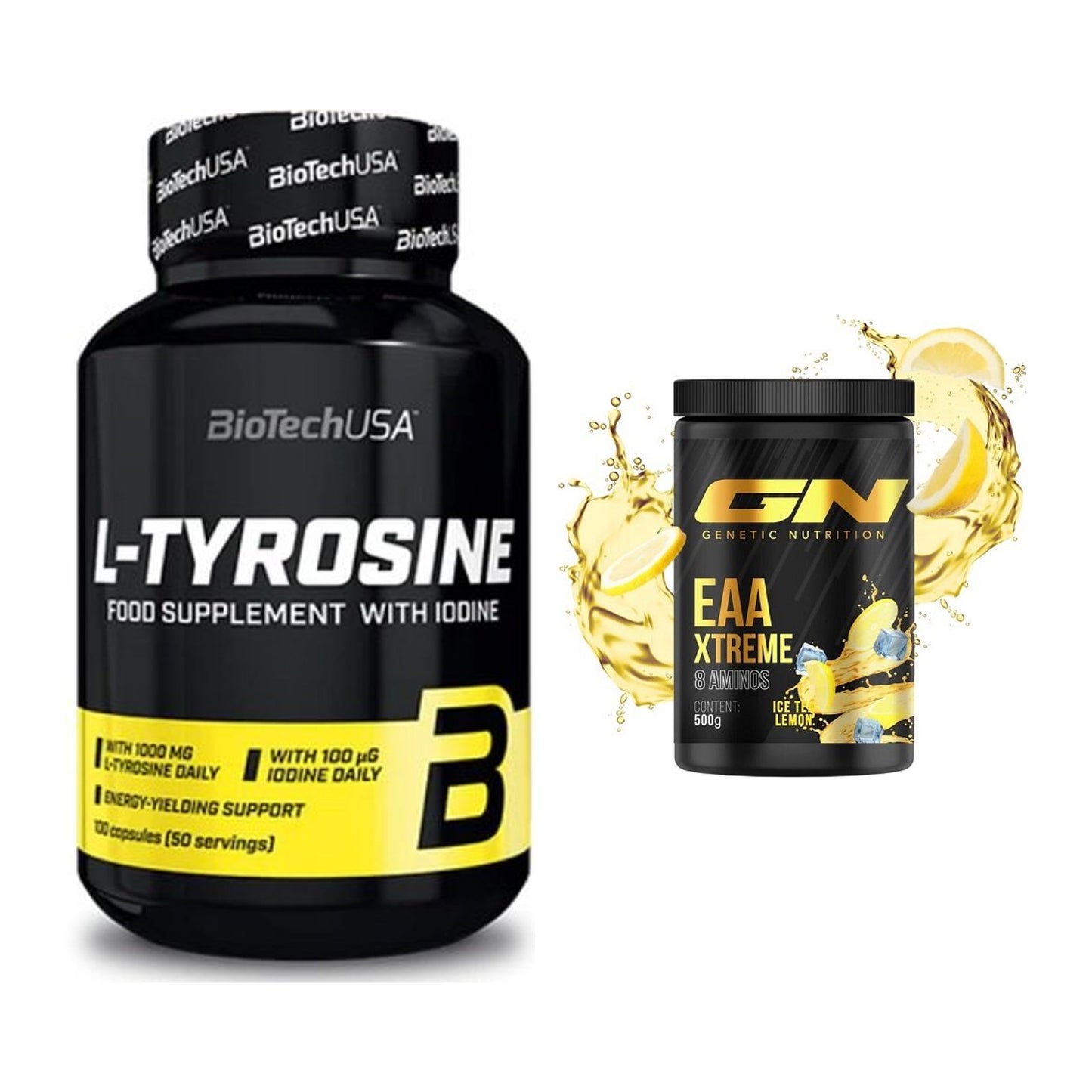 Trainings-Set: BioTech Tyrosine + GN EAA Xtreme – alle enthaltenen Artikel
