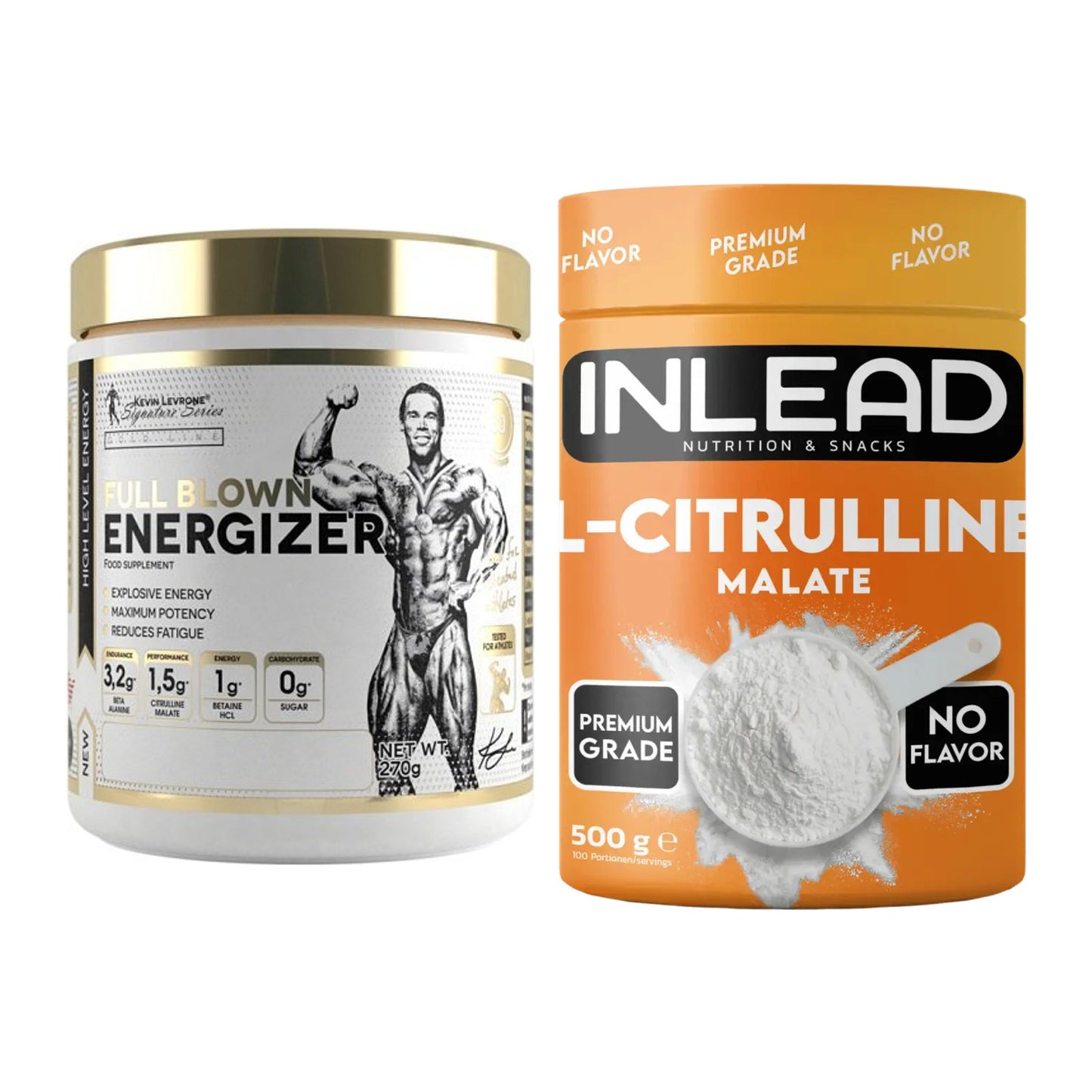 Trainings-Set: Kevin Levrone Full Blown + INLEAD L-Citrullin Malat – alle enthaltenen Artikel