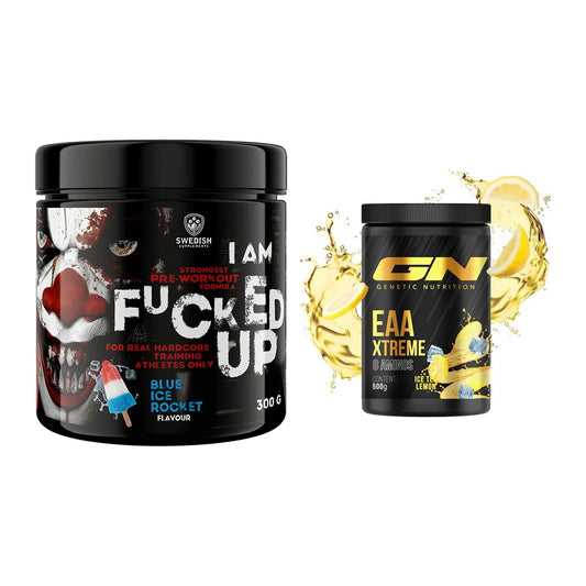 Trainings-Set: Swedish Supplements Fucked Up + GN EAA Xtreme – alle enthaltenen Artikel