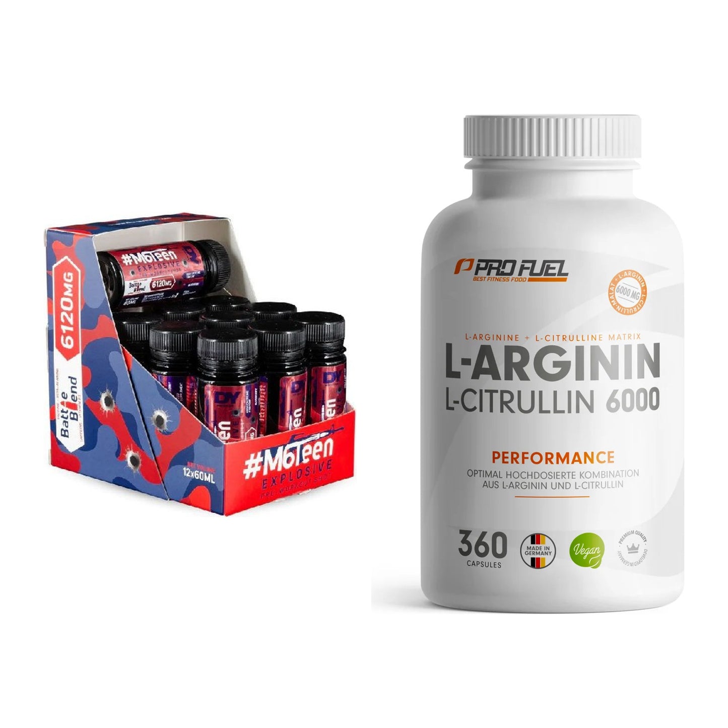 Trainings-Set: DY Nutrition M6Teen + ProFuel L-Arginin – alle enthaltenen Artikel