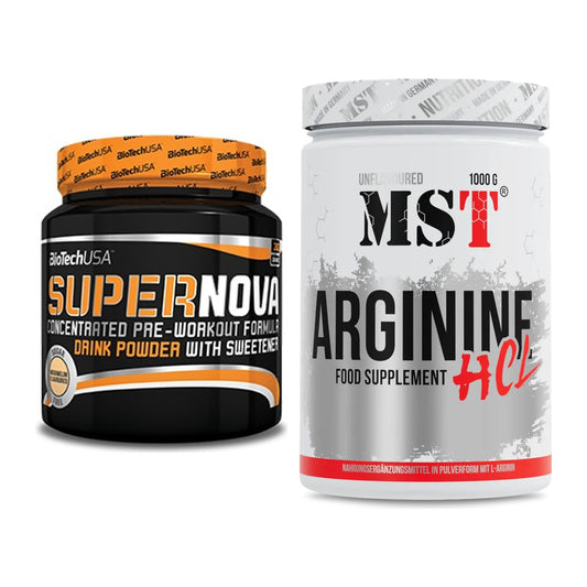 Trainings-Set: BioTech Supernova + MST Arginine HCL – alle enthaltenen Artikel