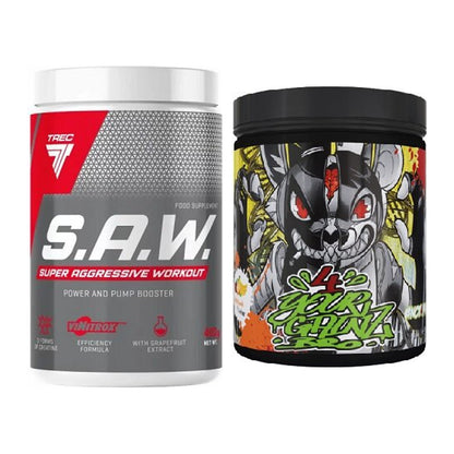 Trainings-Set: Trec Nutrition SAW Booster + BPS-Pharma EAA´s 4Your – alle enthaltenen Artikel