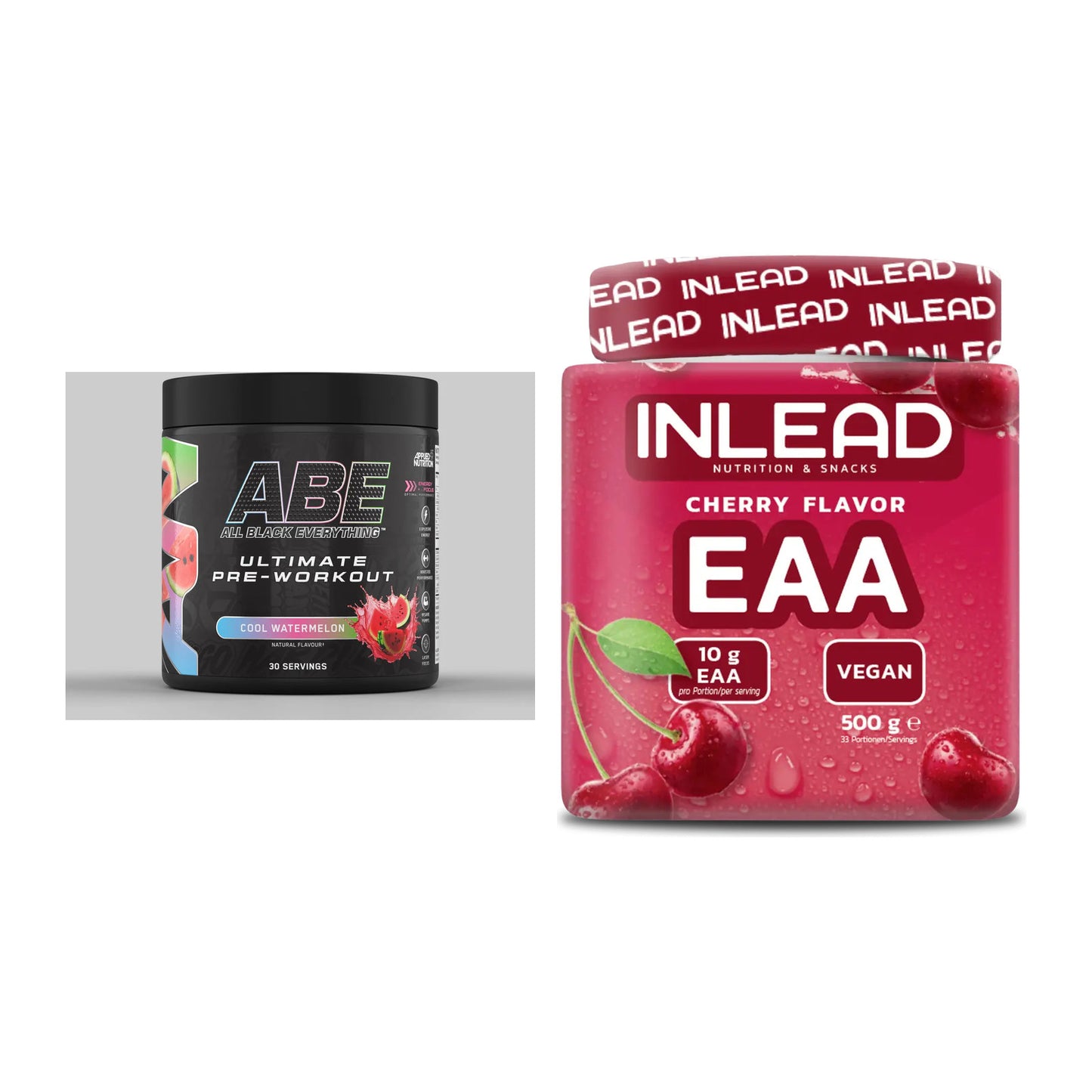 Trainings-Set: Applied Nutrition A.B.E Ultimate + INLEAD EAA – alle enthaltenen Artikel
