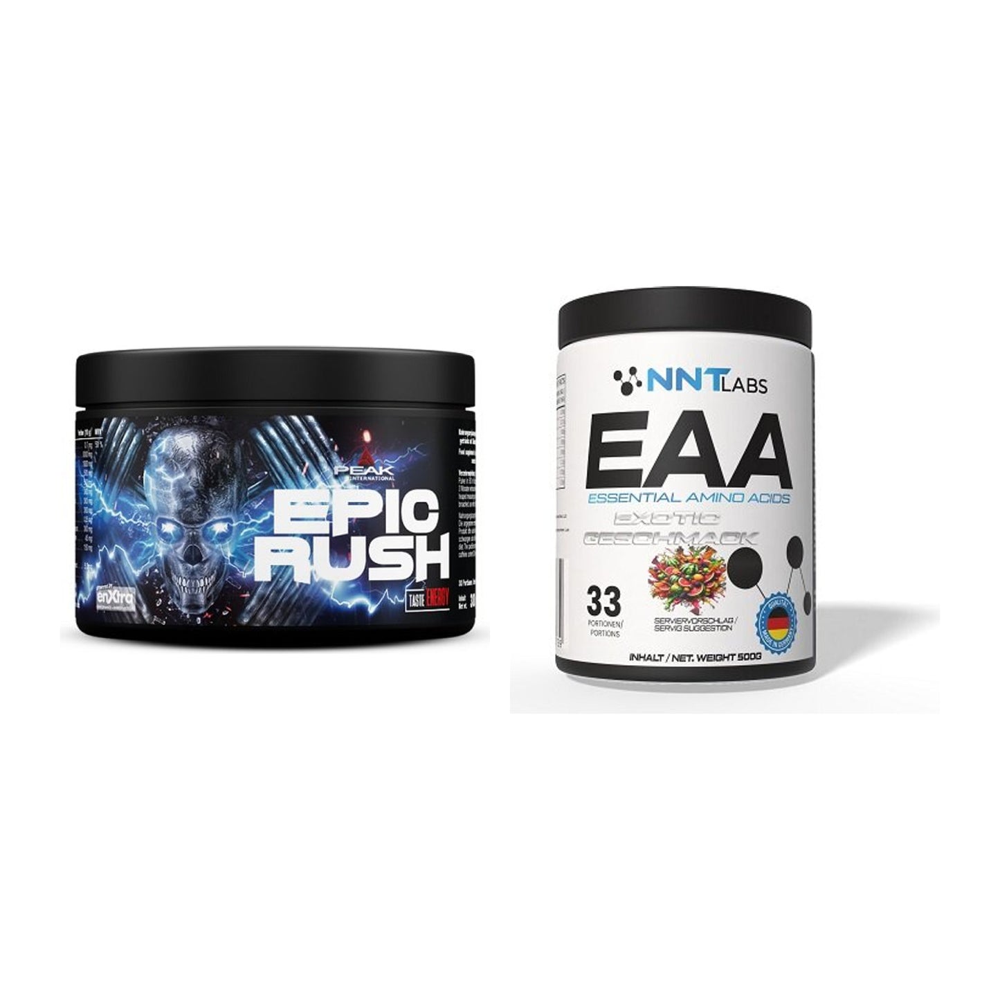 Trainings-Set: Peak Epic Rush + NNT EAA – alle enthaltenen Artikel