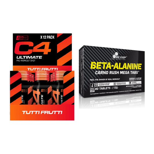 Trainings-Set: Cellucor C4 Ultimate + Olimp Beta-Alanin Carno – alle enthaltenen Artikel