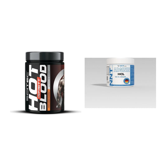 Trainings-Set: Scitec Hot Blood INFINITY + NNT Arginin – alle enthaltenen Artikel