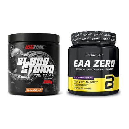 Trainings-Set: Big Zone Bloodstorm 2.0 + BioTech EAA Zero – alle enthaltenen Artikel