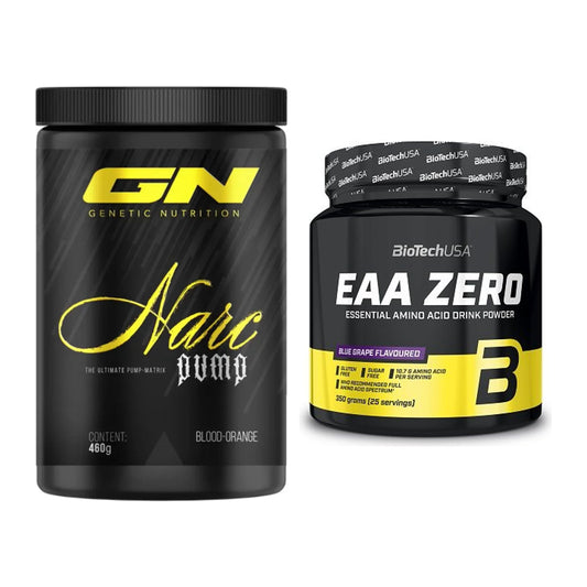 Trainings-Set: GN Narc Pump + BioTech EAA Zero – alle enthaltenen Artikel