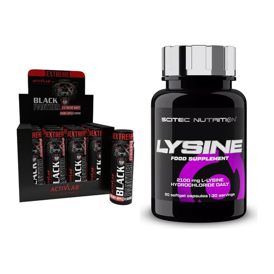 Trainings-Set: Activlab Black Panther Extreme + Scitec Lysine – alle enthaltenen Artikel