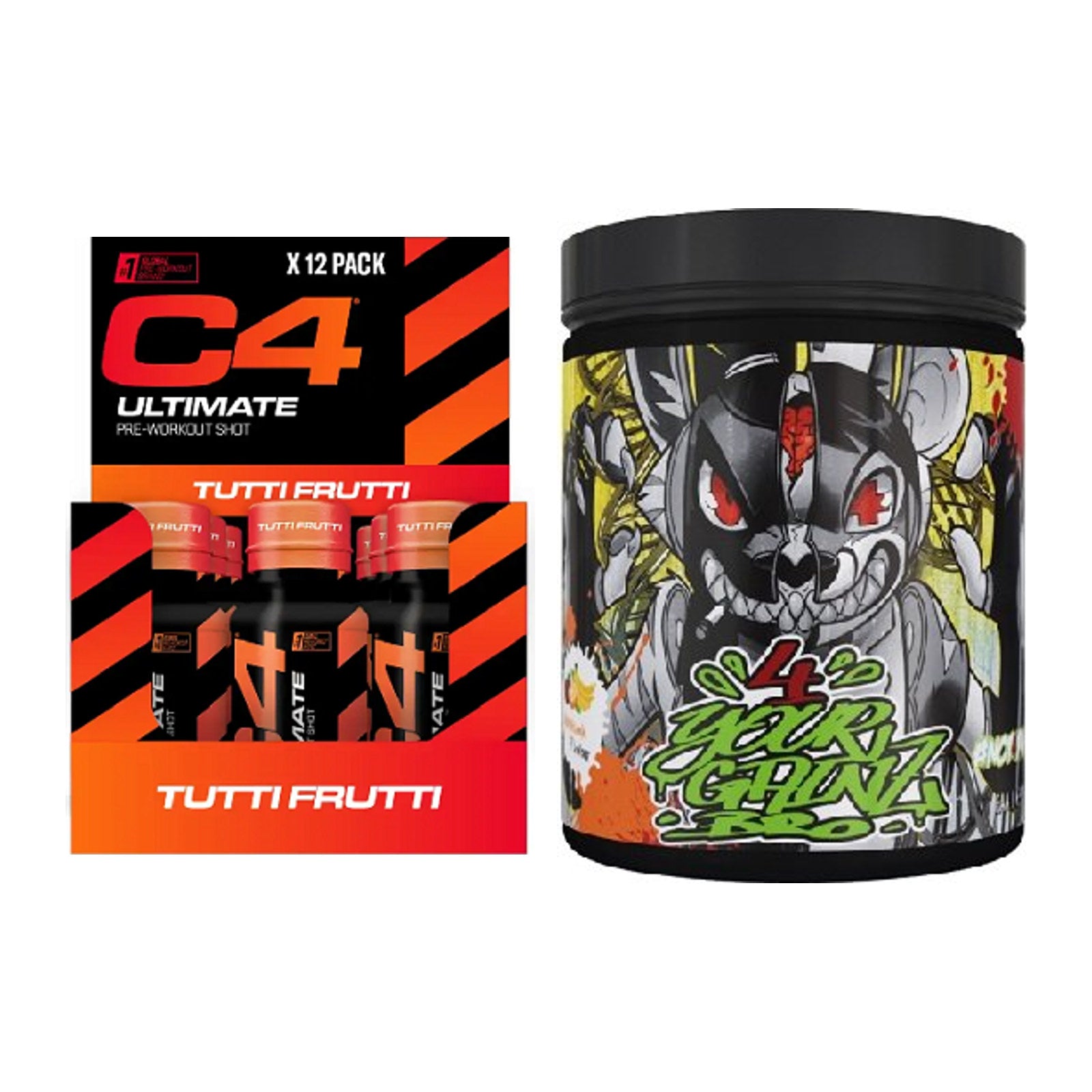 Trainings-Set: Cellucor C4 Ultimate + BPS-Pharma EAA´s 4Your – alle enthaltenen Artikel