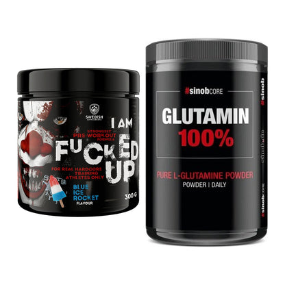 Trainings-Set: Swedish Supplements Fucked Up + Sinob Core L-Glutamin – alle enthaltenen Artikel