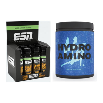 Trainings-Set: ESN Crank Pump Shot + Nanosupps Hydro Amino – alle enthaltenen Artikel