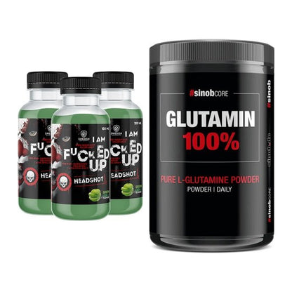 Trainings-Set: Swedish Supplements Fucked Up + Sinob Core L-Glutamin – alle enthaltenen Artikel