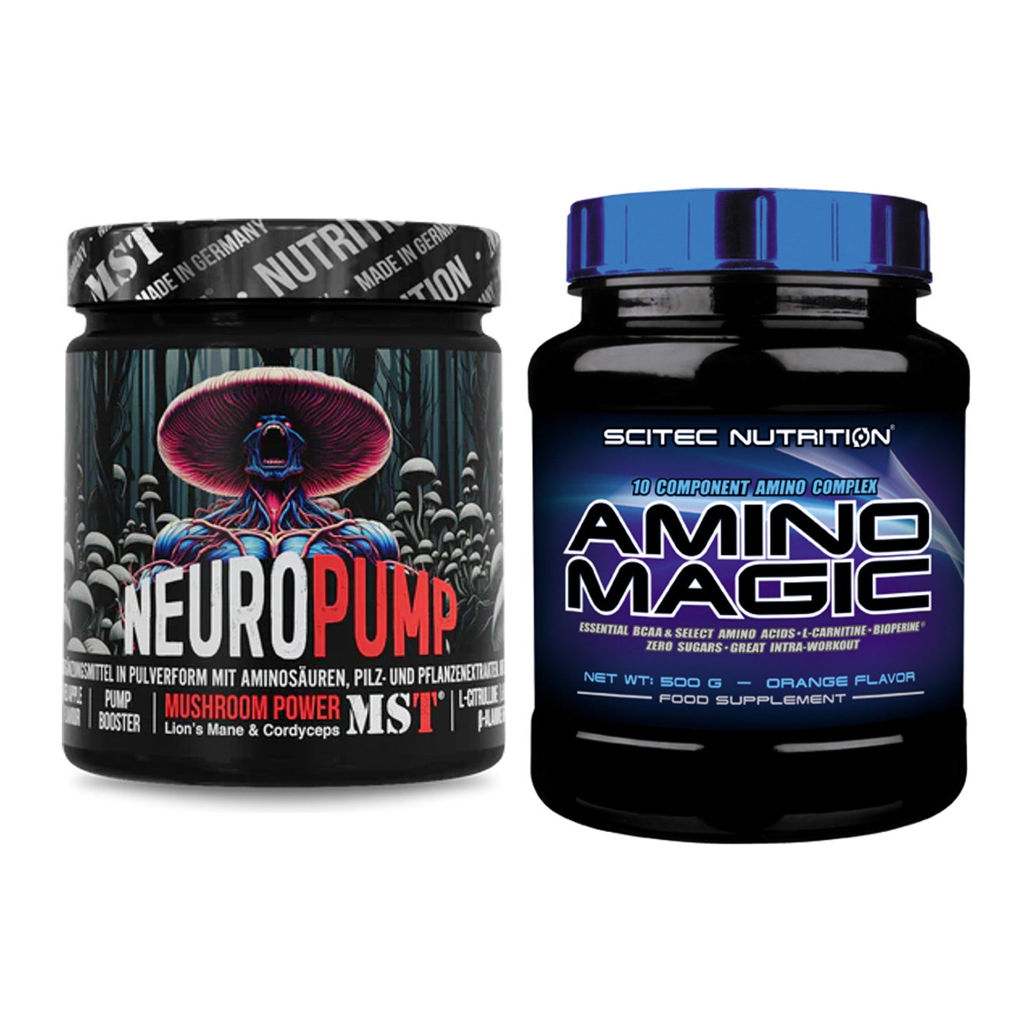 Trainings-Set: MST NeuroPump + Scitec Amino Magic – alle enthaltenen Artikel