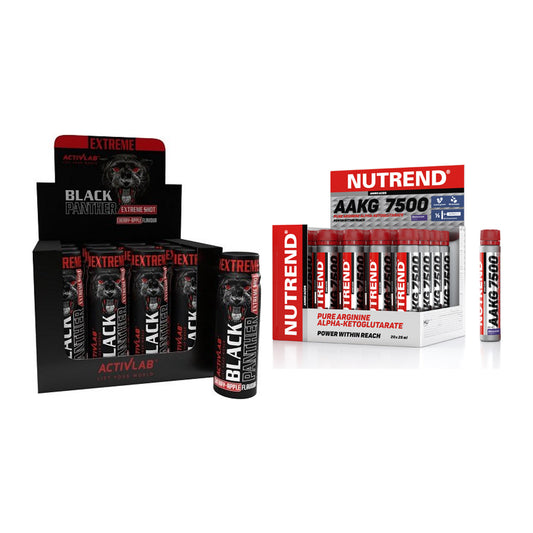 Trainings-Set: Activlab Black Panther + Nutrend AAKG 7500 Shots – alle enthaltenen Artikel
