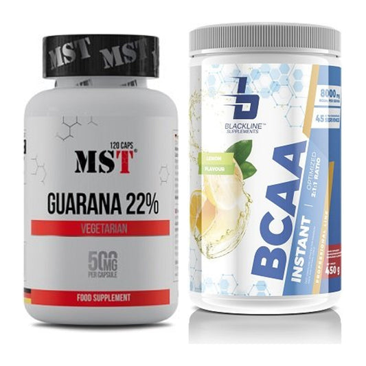 Trainings-Set: MST Guarana 22% + Blackline Supplements BCAA Instant – alle enthaltenen Artikel