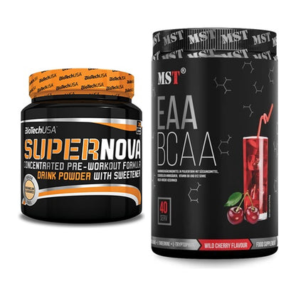 Trainings-Set: BioTech Supernova + MST EAA & BCAA – alle enthaltenen Artikel