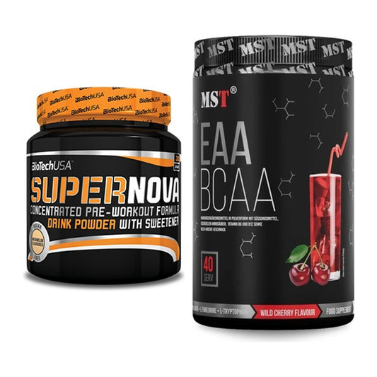 Trainings-Set: BioTech Supernova + MST EAA & BCAA – alle enthaltenen Artikel