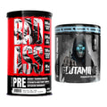Trainings-Set: BAD ASS Pre + Skull Labs Glutamine – alle enthaltenen Artikel