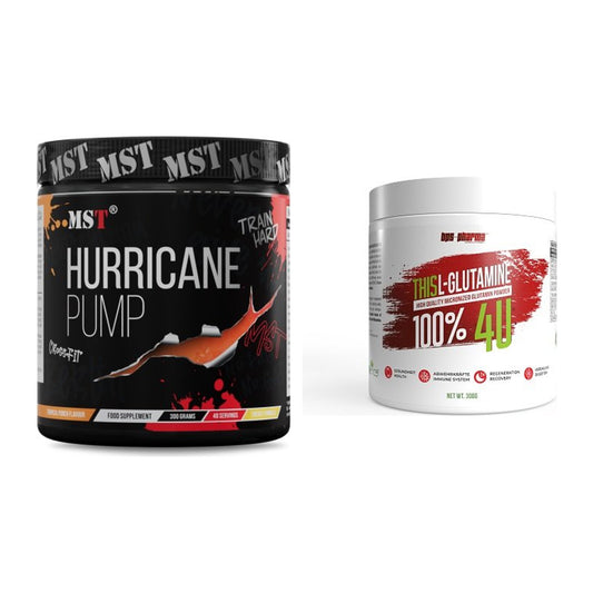 Trainings-Set: MST Hurricane Pump + BPS-Pharma This Glutamin – alle enthaltenen Artikel