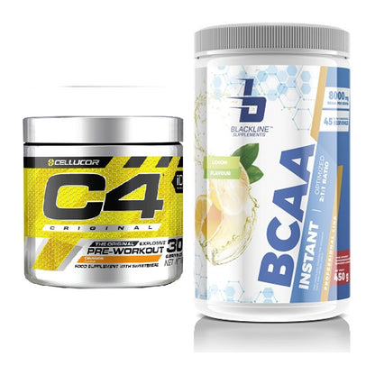 Trainings-Set: Cellucor C4 Original + Blackline Supplements BCAA – alle enthaltenen Artikel
