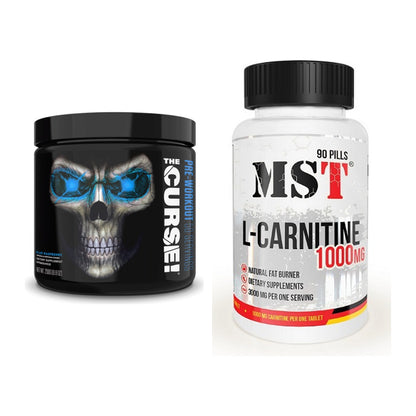 Trainings-Set: JNX Sports The Curse! + MST L-Carnitine 1000 (90 Tabl.) – alle enthaltenen Artikel