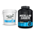 BioTech USA Protein-Duo Tag & Nacht: 100% Pure Whey + Micellar Casein – alle enthaltenen Artikel