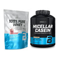 BioTech USA Protein-Duo Tag & Nacht: 100% Pure Whey + Micellar Casein – alle enthaltenen Artikel