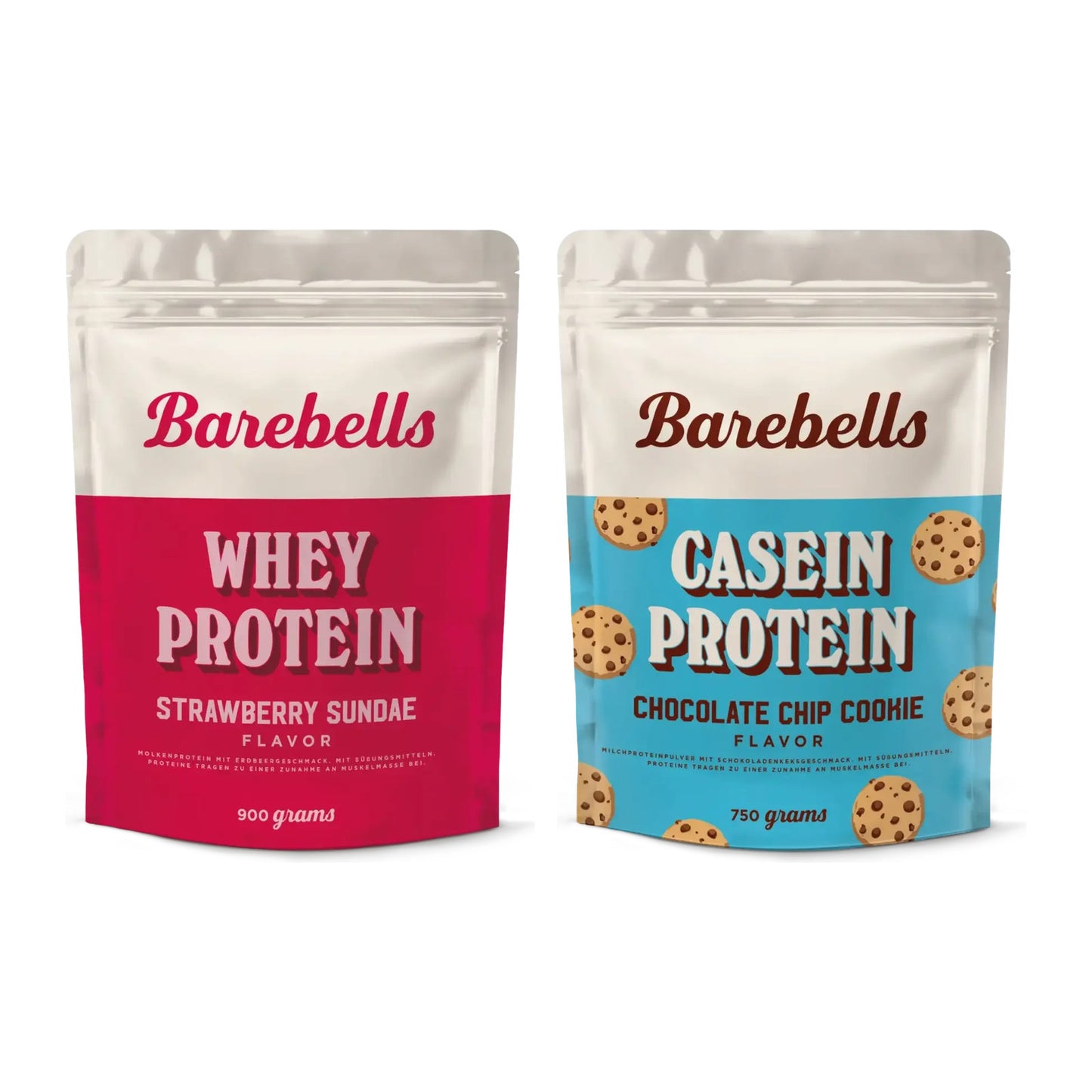 Barebells Protein-Duo Tag & Nacht: Whey Protein + Casein Protein – alle enthaltenen Artikel