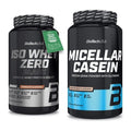 BioTech USA Protein-Duo Tag & Nacht: Iso Whey Zero + Micellar Casein – alle enthaltenen Artikel